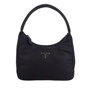 Authentic black nylon prada bag